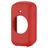 Mobigear Classic Garmin Edge 830 Hoesje Flexibel Siliconen - Rood