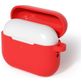 Mobigear Colors Apple AirPods Pro 3 Hoesje Flexibel Siliconen - Rood