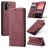 CaseMe 013 Samsung Galaxy A56 Hoesje Bookcase Portemonnee - Rood
