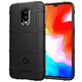 Mobigear Rugged Shield OnePlus 6T Hoesje Flexibel TPU Backcover Shockproof - Zwart