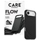 CARE by PanzerGlass Feature FLOW iPhone Air Siliconen MagSafe Hoesje Backcover Shockproof - Zwart
