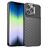 Mobigear Groove iPhone 14 Pro Hoesje Flexibel TPU Backcover - Zwart
