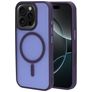 Mobiparts Hardcover iPhone 16 Pro MagSafe Hoesje Hardcase Backcover - Satin Purple