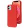 Mobiparts iPhone 12 Pro Siliconen Hoesje Backcover - Scarlet Red