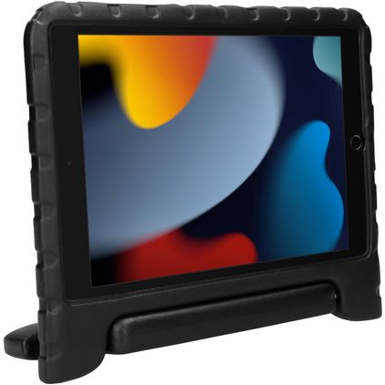 Mobiparts Kids iPad 9 (2021) Kinder Tablethoes met Handvat - Zwart