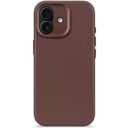 Decoded iPhone 17 Hoesje Echt Leer Backcover Shockproof - Dark Ruby