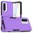 Mobigear Heavy Armor Samsung Galaxy A56 Hoesje Hardcase Backcover Shockproof - Paars