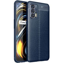 Mobigear Luxury Realme GT Hoesje Flexibel TPU Backcover - Blauw