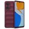 Mobigear Bumpy HONOR X7 Hoesje Flexibel TPU Backcover - Bordeaux Rood