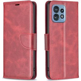Mobigear Excellent Motorola Edge 40 Pro Hoesje Bookcase Portemonnee - Rood