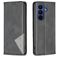 Mobigear Rhombus Slim Samsung Galaxy A37 Hoesje Bookcase - Zwart