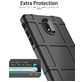 Mobigear Rugged Shield Nokia 1 Plus Hoesje Flexibel TPU Backcover Shockproof - Grijs
