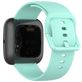 Mobigear Sport Buckle Siliconen Fitbit Versa 2 Bandje Gespsluiting - Turquoise