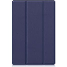 Mobigear Tri-Fold Gel Samsung Galaxy Tab A8 10.5 (2021) Hoes TPU,Kunstleer Bookcase - Blauw