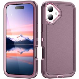 Mobigear Rugged iPhone 17 Hoesje Hardcase Backcover Shockproof - Paars