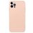 Mobigear Colors iPhone 15 Pro Max Hoesje Flexibel TPU Backcover - Pastelroze