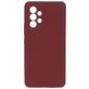 Mobiparts Samsung Galaxy A53 Siliconen Hoesje Backcover - Plum Red