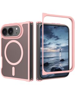 Mobigear Shockproof iPhone Duo MagSafe Hoesje Hardcase Backcover - Roze