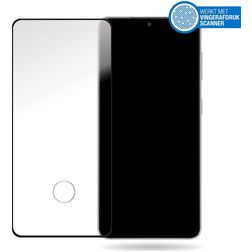 Mobilize Premium Samsung Galaxy S21 Glazen Screenprotector - Case Friendly - Zwart