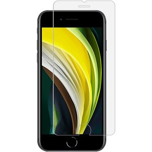 Mobigear iPhone SE (2022) Glazen Screenprotector - Case Friendly