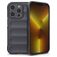 Mobigear Bumpy iPhone 14 Pro Hoesje Flexibel TPU Backcover - Charcoal