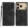 Mobigear Butterfly iPhone 17 Pro Hoesje Bookcase Portemonnee - Zwart