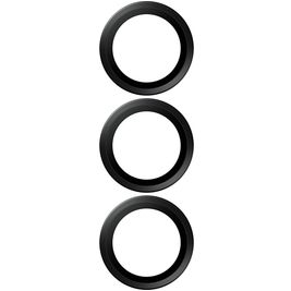 PanzerGlass Ceramic Hoops Samsung Galaxy S26 Plus Glazen Camera Lens Protector - Case Friendly - Zwart