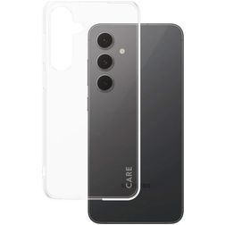 CARE by PanzerGlass Fashionable Doorzichtig Samsung Galaxy S24 FE Siliconen Hoesje Backcover - Transparant