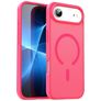 Mobigear Shockproof iPhone Air MagSafe Hoesje Hardcase Backcover - Rose Red