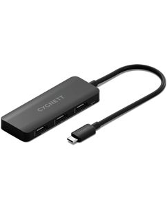 Cygnett Unite 3-in-1 USB-C naar HDMI Hub - Zwart