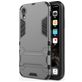 Mobigear Armor Stand iPhone XR Hoesje Hardcase Backcover Shockproof met Standaard - Grijs