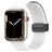 Mobigear Sport Mag Siliconen Apple Watch Bandje Magneetsluiting - 42/41/40/38 mm - Wit