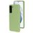Mobiparts Samsung Galaxy S21 Siliconen Hoesje Backcover - Pistache Green