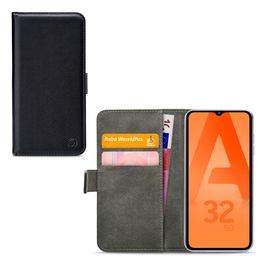 Mobilize Classic Gelly Wallet Samsung Galaxy A32 5G Hoesje Bookcase Portemonnee - Zwart