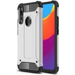 Mobigear Outdoor Huawei P Smart Z Hoesje Hardcase Backcover Shockproof - Zilver