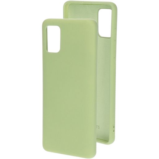 Mobiparts Samsung Galaxy A51 Siliconen Hoesje Backcover - Pistache Green