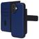 Mobiparts iPhone 17 Hoesje Echt Leer Uitneembare 2in1 Bookcase Portemonnee - Blauw