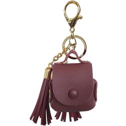 Mobigear Tassels Apple AirPods 1 Hoesje - Bordeaux Rood