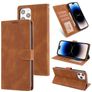 Mobigear Wallet iPhone 14 Pro Hoesje Bookcase Portemonnee - Bruin