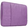 Mobigear Denim Zipper Laptop Sleeve (max 21 cm x 30 cm) Laptop hoes - Paars
