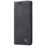 Caseme 013 Samsung Galaxy A71 Hoesje Bookcase Portemonnee - Zwart