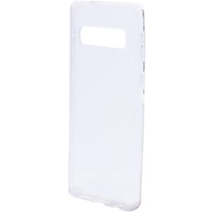 Mobiparts Classic Doorzichtig Samsung Galaxy S10 Hoesje Flexibel TPU Backcover - Transparant