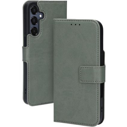 Mobiparts Classic Wallet Samsung Galaxy A16 Hoesje Bookcase Portemonnee - Stone Green