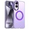 Mobigear Shockproof Samsung Galaxy S25 Edge MagSafe Hoesje Hardcase Backcover - Paars