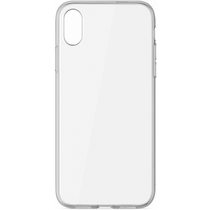 Mobigear Ultra Thin Doorzichtig iPhone X Hoesje Flexibel TPU Extra Dun Backcover - Transparant