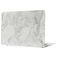 Mobigear Marble MacBook 12 Inch (2015-2017) Hoes Hardshell Laptopcover MacBook Case - Grijs - Model A1534