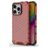 Mobigear Honeycomb iPhone 16 Pro Hoesje Hardcase Backcover Shockproof - Rood