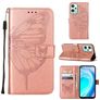 Mobigear Butterfly Realme 9 5G Hoesje Bookcase Portemonnee - Roségoud