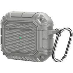 Mobigear Armor Apple AirPods 3 Hoesje Flexibel Siliconen - Grijs