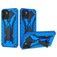 Mobigear Armor Stand Samsung Galaxy A03 Hoesje Hardcase Backcover Shockproof met Standaard - Blauw